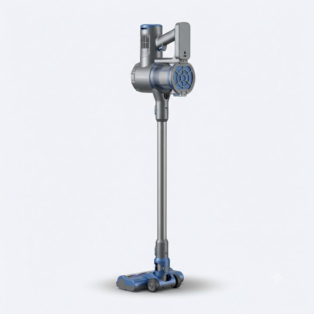 FasterHomeGeer Cordless Stick Vacuum with HEPA Filtration